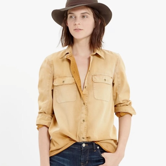 Madewell Tops - Madewell Tomboy Workshirt Small